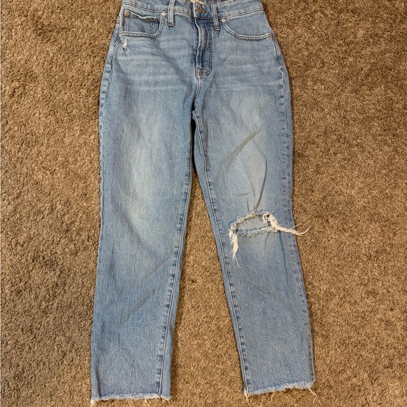 Madewell Denim - Women's Madewell The Curvy Perfect Vintage Jean Light Wash Size 28